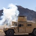 U.S. Reserve Marines conduct motorized fire and maneuver exercise during ITX 4-24