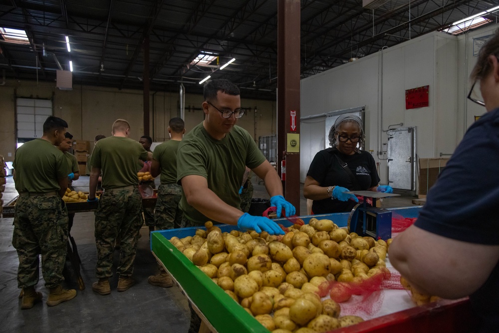 Community Relations Event with SHARE Food Network during MDFW24