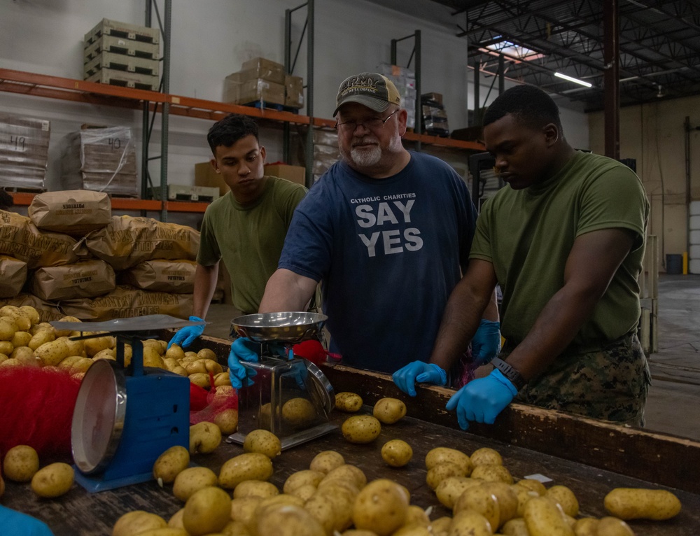 Community Relations Event with SHARE Food Network during MDFW24