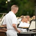 U.S. Navy Band performs on the west steps of the Capitol building