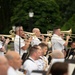 U.S. Navy Band performs on the west steps of the Capitol building