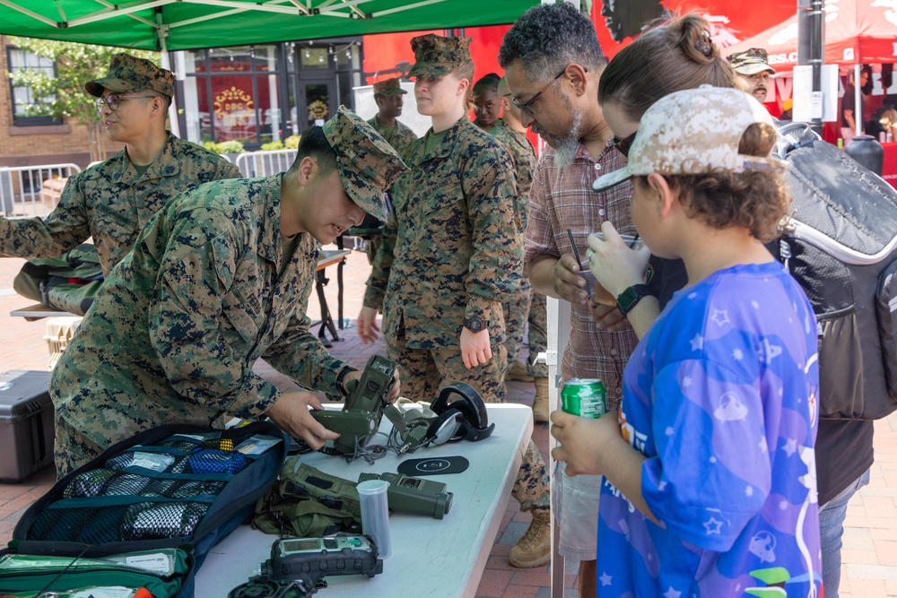 CBIRF Marines Attend Fleet Week Baltimore 2024