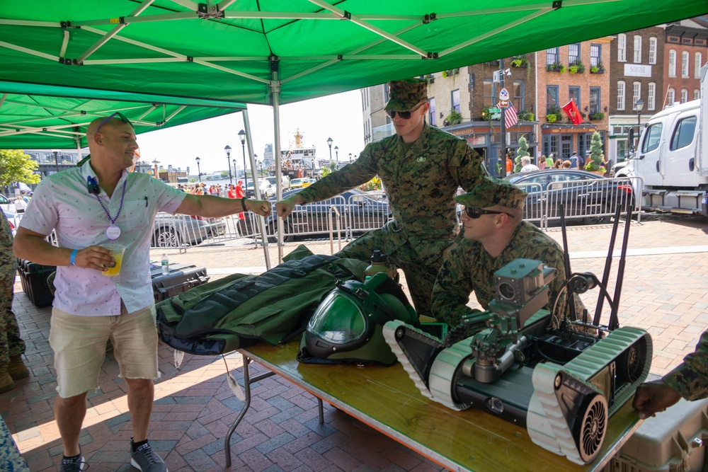 CBIRF Marines Attend Fleet Week Baltimore 2024