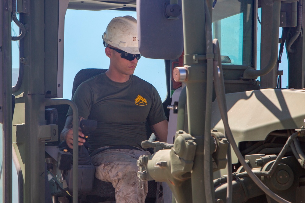 Reserve Marine Wing Support Squadron Repairs the Marine Corps’ Largest Expeditionary Airfield