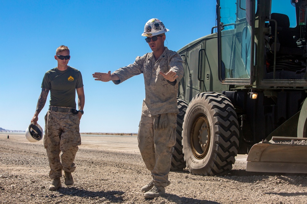 Reserve Marine Wing Support Squadron Repairs the Marine Corps’ Largest Expeditionary Airfield