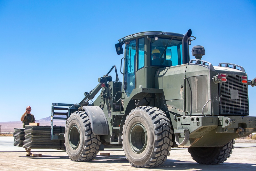 Reserve Marine Wing Support Squadron Repairs the Marine Corps’ Largest Expeditionary Airfield