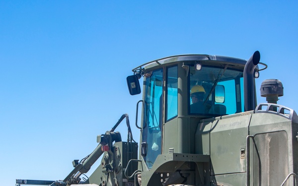 Reserve Marine Wing Support Squadron Repairs the Marine Corps’ Largest Expeditionary Airfield