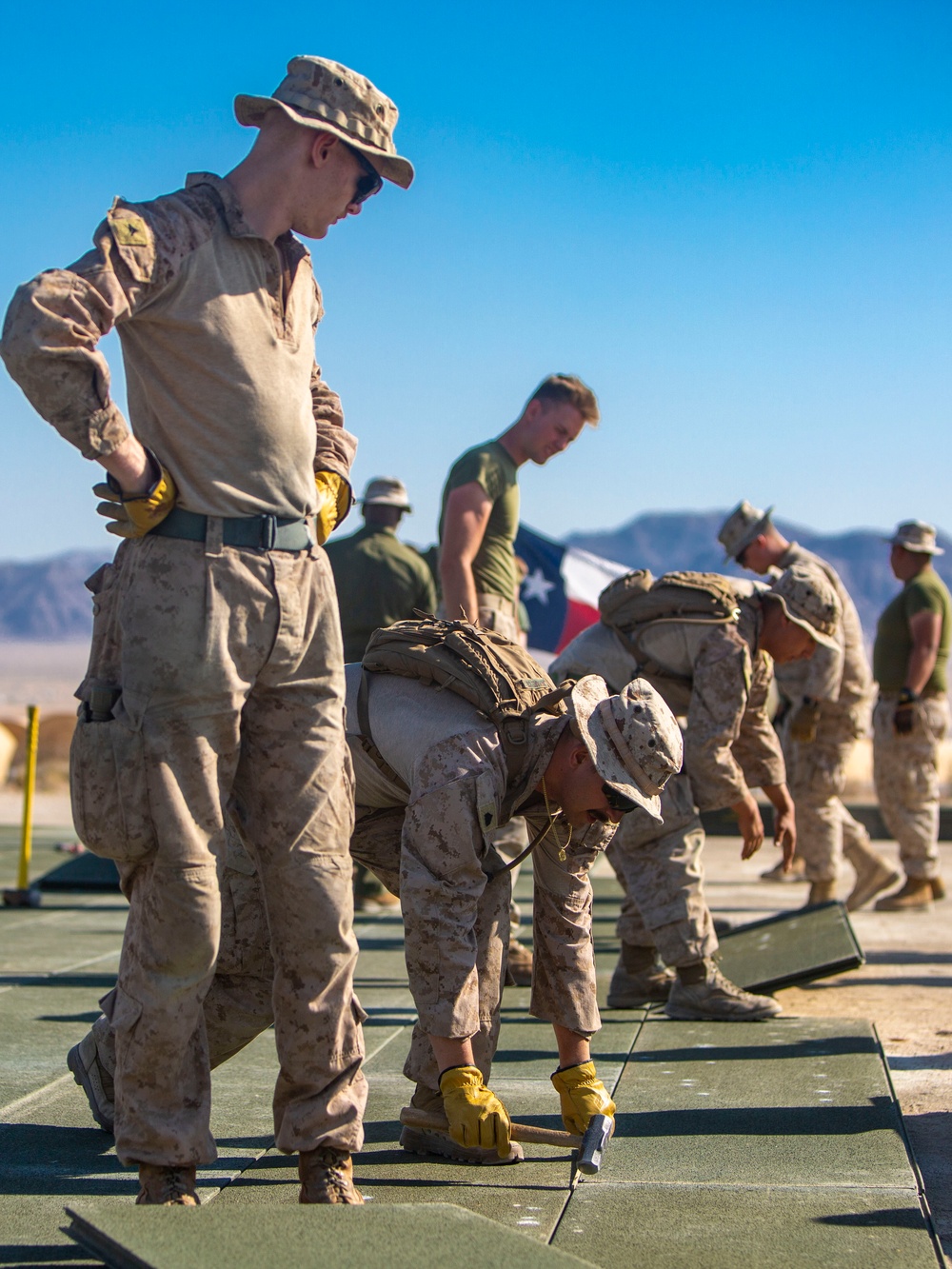 Reserve Marine Wing Support Squadron Repairs the Marine Corps’ Largest Expeditionary Airfield