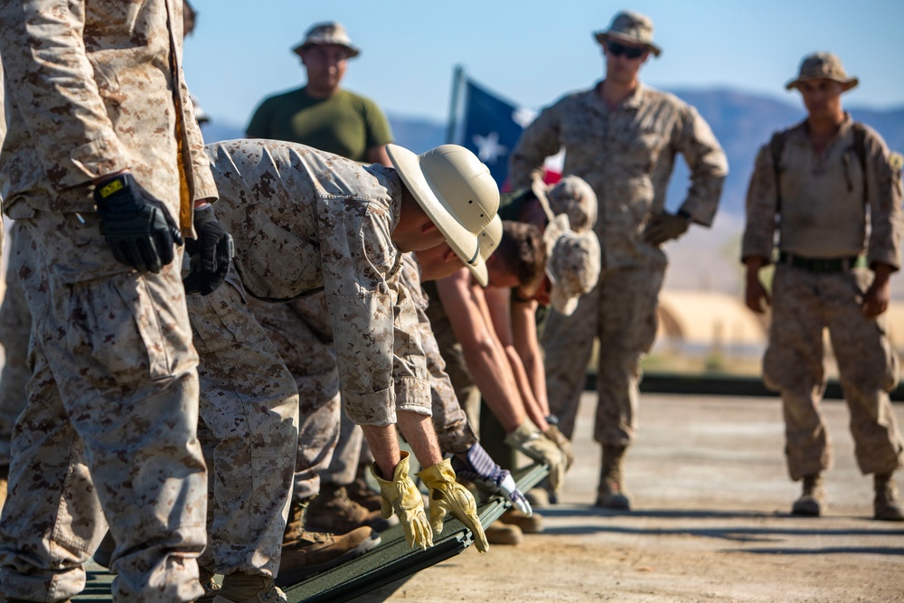 Reserve Marine Wing Support Squadron Repairs the Marine Corps’ Largest Expeditionary Airfield