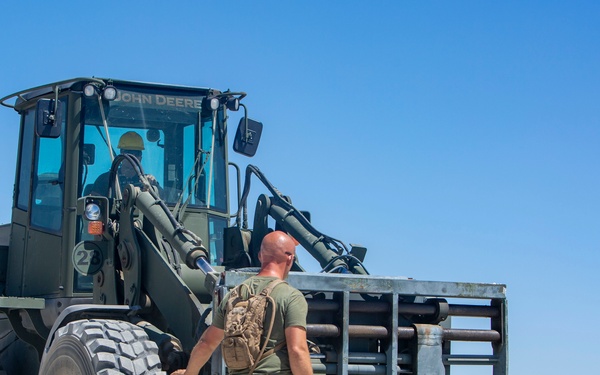 Reserve Marine Wing Support Squadron Repairs the Marine Corps’ Largest Expeditionary Airfield