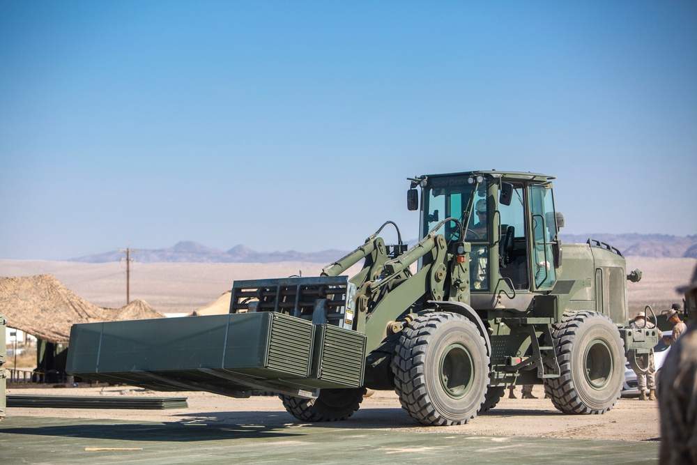 Reserve Marine Wing Support Squadron Repairs the Marine Corps’ Largest Expeditionary Airfield