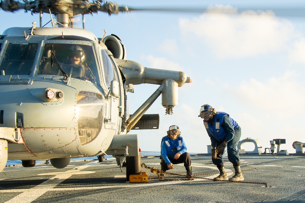 Porter Conducts Flight Operations