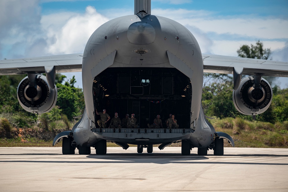 C-17 Specialized Fueling Operation Valiant Shield 24