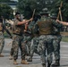 Marines of MASA 24: U.S. and Philippine service members conduct martial arts demonstration