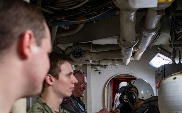 USS Dwight D. Eisenhower Render Assistance to Distressed Mariners