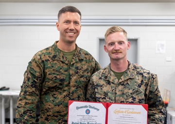 MRF-D 24.3: MARFORCYBER CG reenlists Staff Sgt. Noah Paul