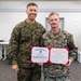 MRF-D 24.3: MARFORCYBER CG reenlists Staff Sgt. Noah Paul