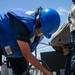 USS Russell (DDG 59) fueling-at-sea with USNS Big Horn (T-AO 198)