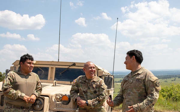 Father's Day at Fort Cavazos, Texas for Tennessee National Guard Soldiers