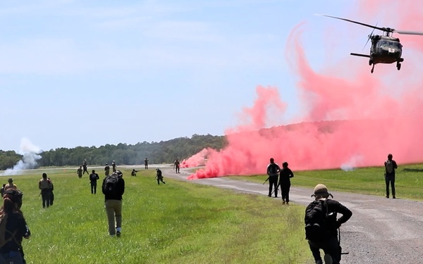 Ark National Guard Host SERE Training for US Air Force and US Marines