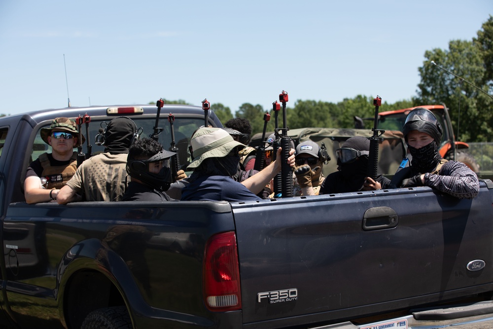 Ark National Guard Host SERE Training for US Air Force and US Marines