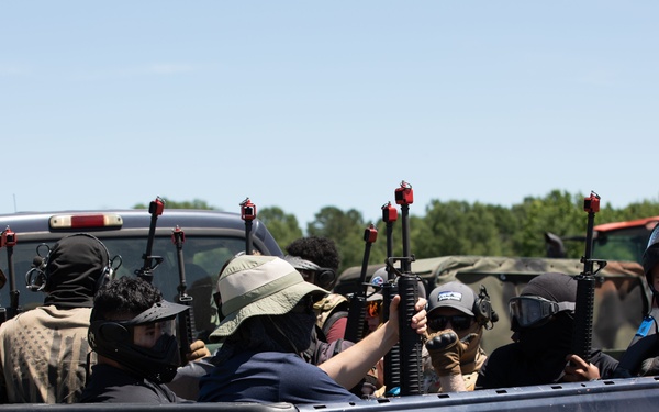 Ark National Guard Host SERE Training for US Air Force and US Marines