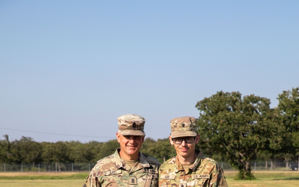Father's Day at Fort Cavazos, Texas for Tennessee National Guard Soldiers