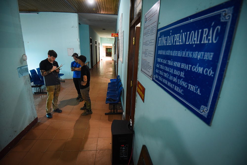 DPAA visits Vietnamese Hospital during Recovery Mission 24-3VN