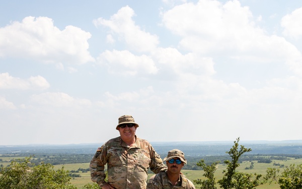 Father's Day at Fort Cavazos, Texas for Tennessee National Guard Soldiers