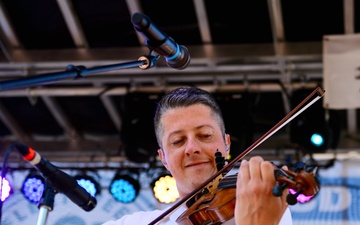 Navy Band Country Current Plays Fells Point Festival During Maryland Fleet Week 2024