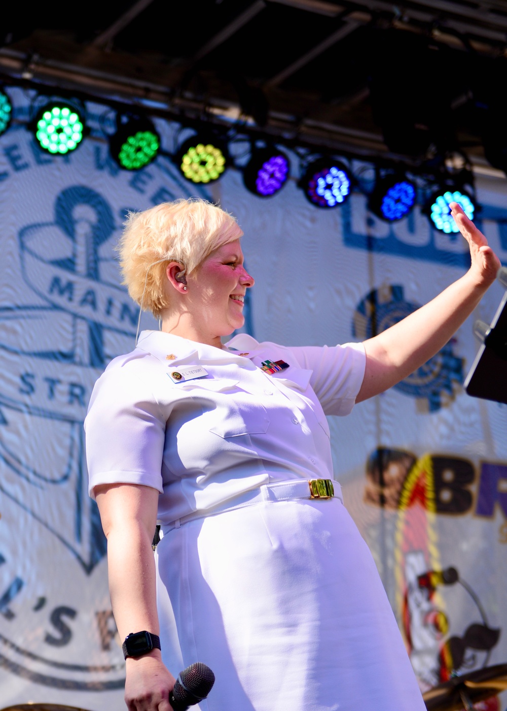 Navy Band Country Current Plays Fells Point Festival During Maryland Fleet Week 2024