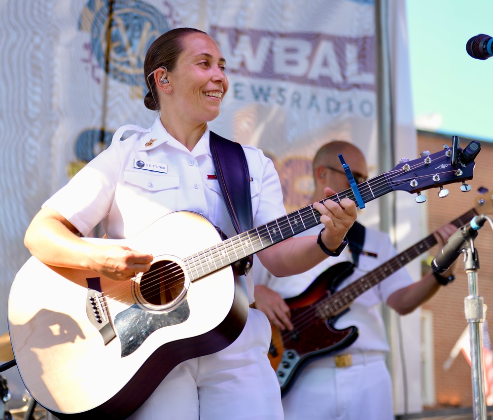 DVIDS Images Navy Band Country Current Plays Fells Point Festival