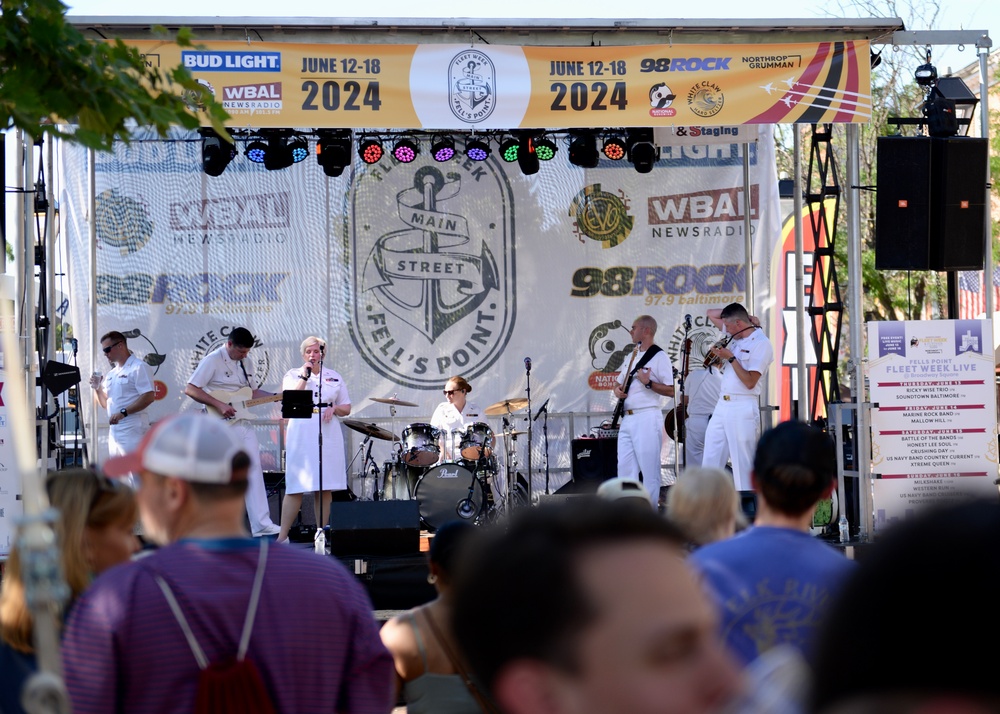 DVIDS Images Navy Band Country Current Plays Fells Point Festival