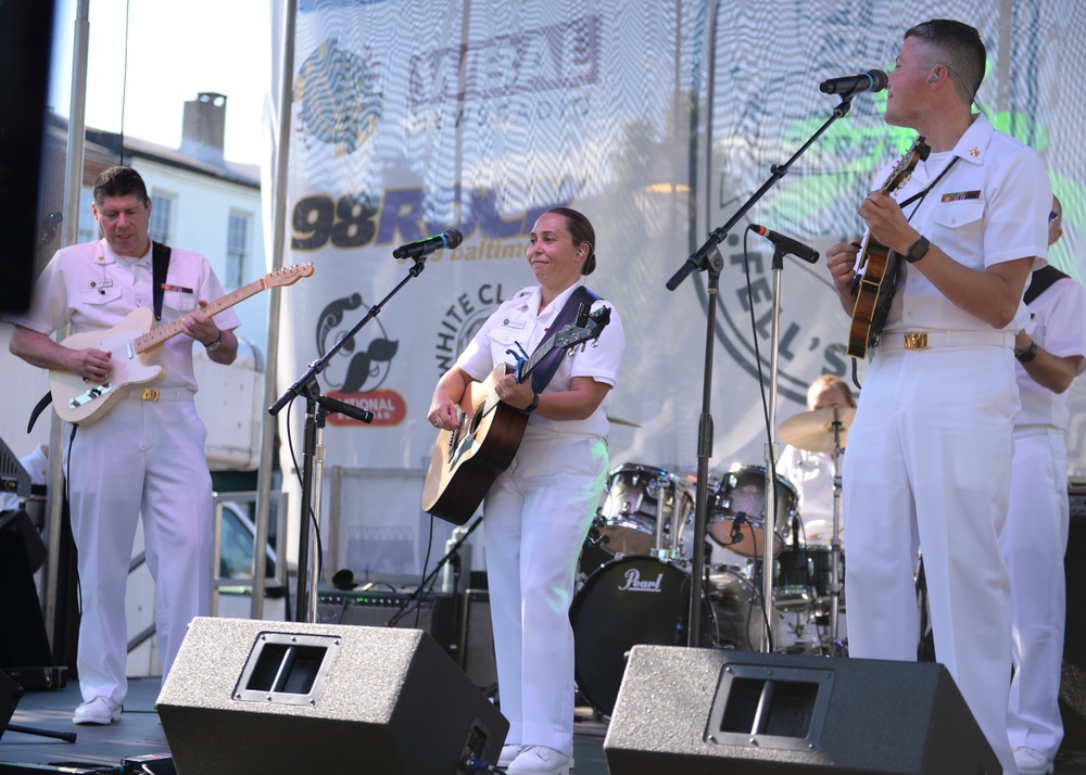 DVIDS Images Navy Band Country Current Plays Fells Point Festival