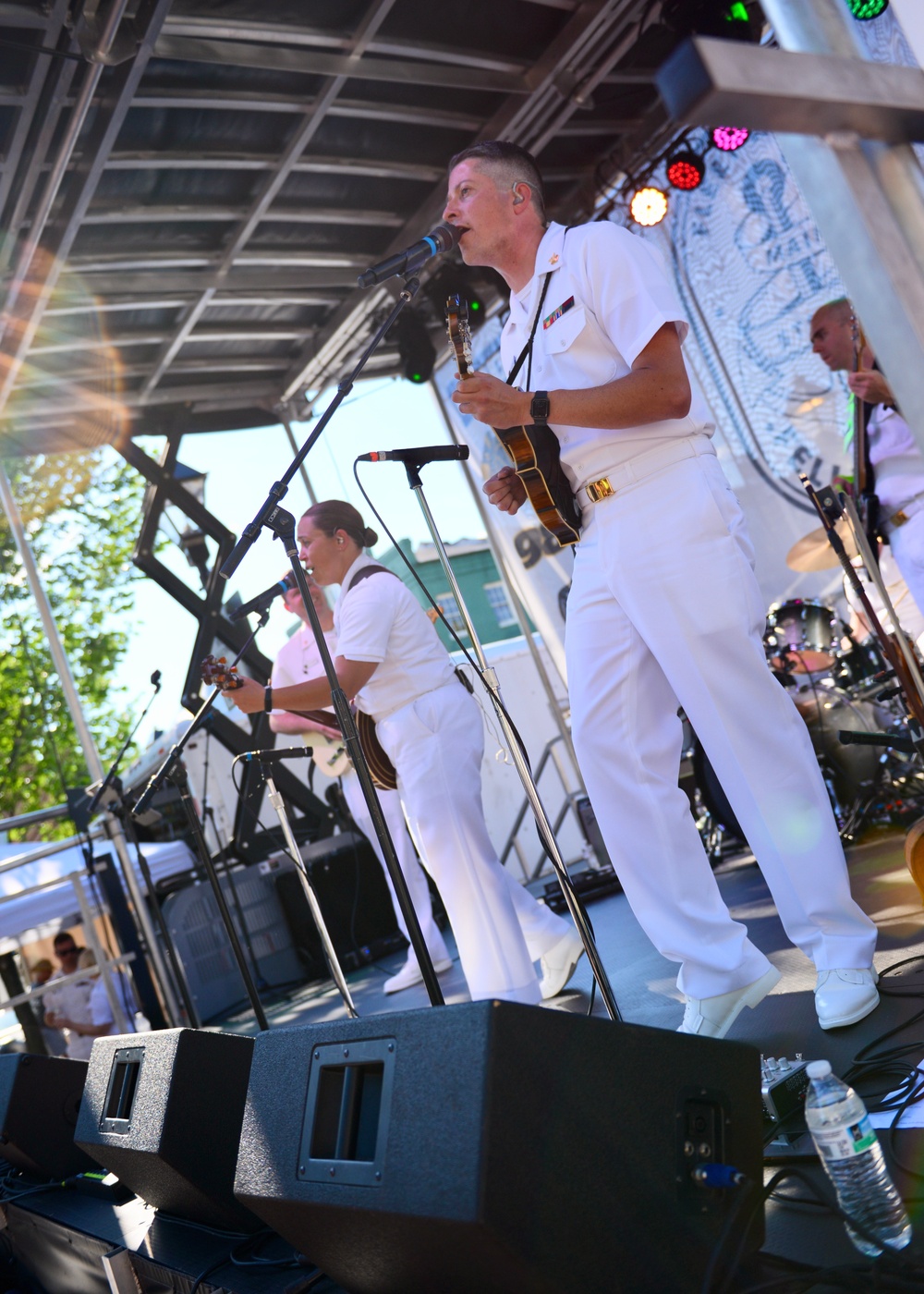 Navy Band Country Current Plays Fells Point Festival During Maryland Fleet Week 2024