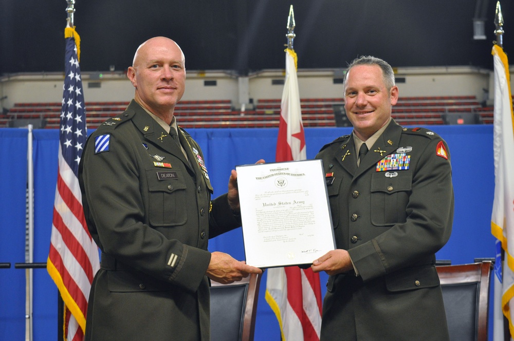 U.S. Army Lt. Col. Ryan Hobbs promotion ceremony