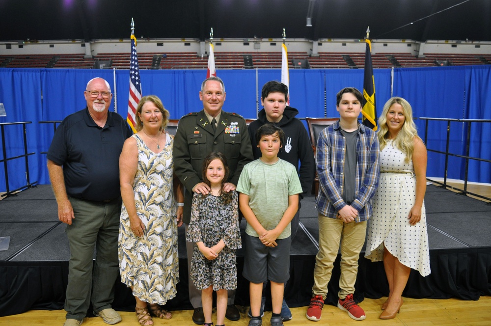 U.S. Army Lt. Col. Ryan Hobbs promotion ceremony