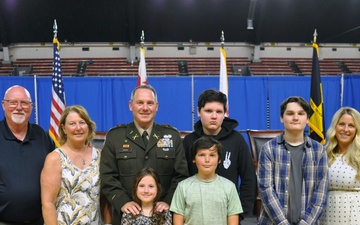 U.S. Army Lt. Col. Ryan Hobbs promotion ceremony