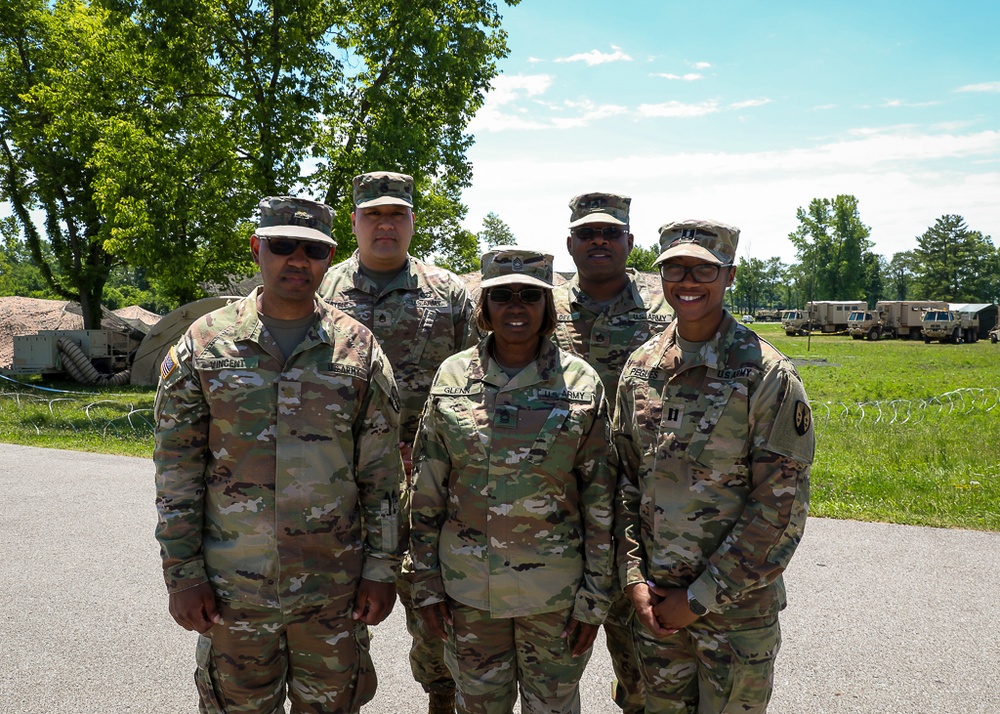 Soldiers from the Army Sustainment Command Participate in Multi-State Warfighter 2024