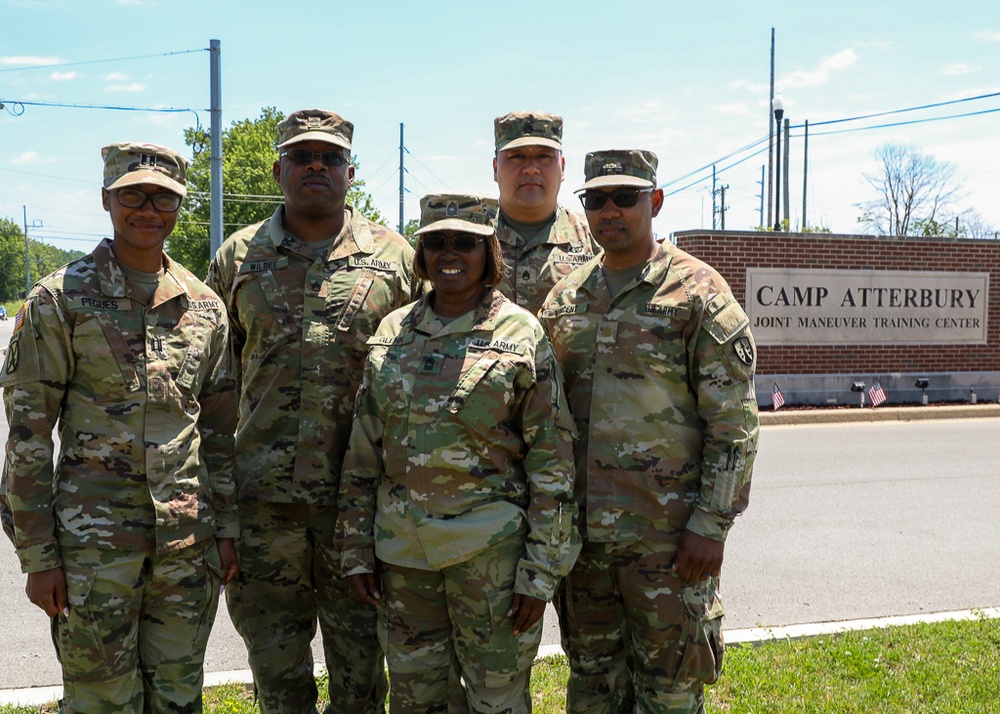 Soldiers from the Army Sustainment Command Participate in Multi-State Warfighter 2024