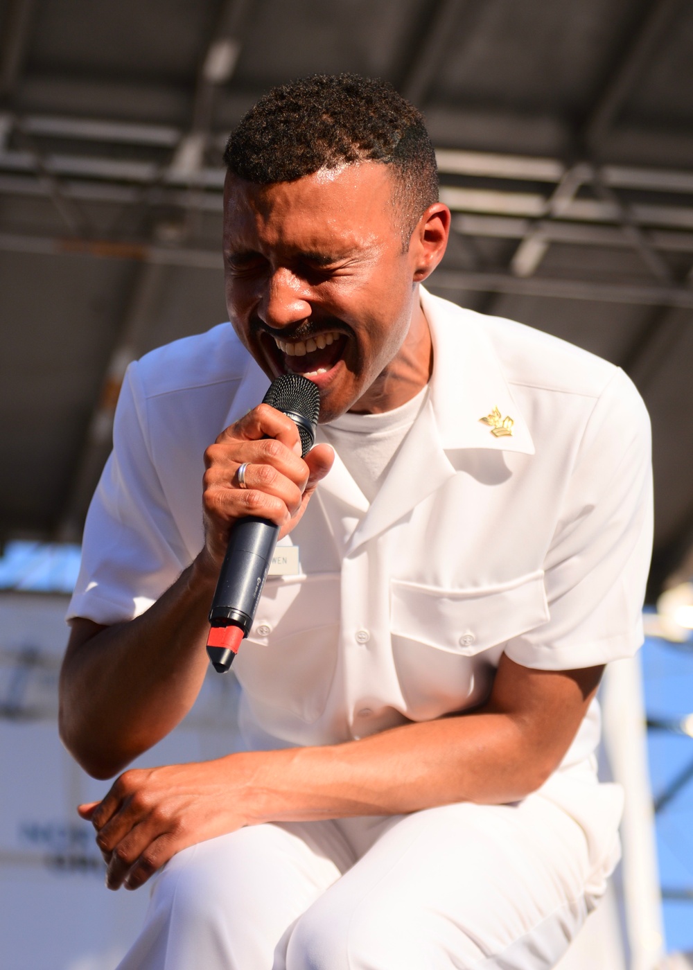 Navy Band The Cruisers Plays Inner Harbor During Maryland Fleet Week 2024