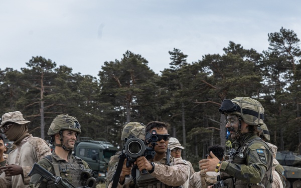 U.S. Marines Participate in Warriors Night