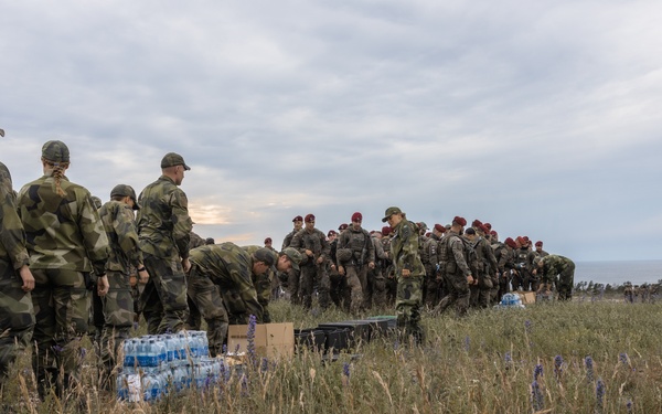 U.S. Marines Participate in Warriors Night