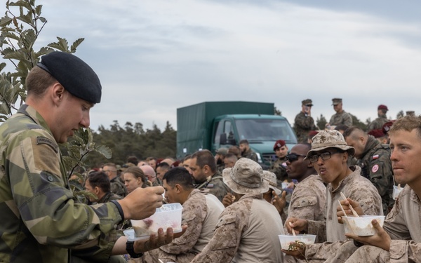 U.S. Marines Participate in Warriors Night