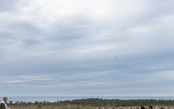 U.S. Marines Participate in Warriors Night