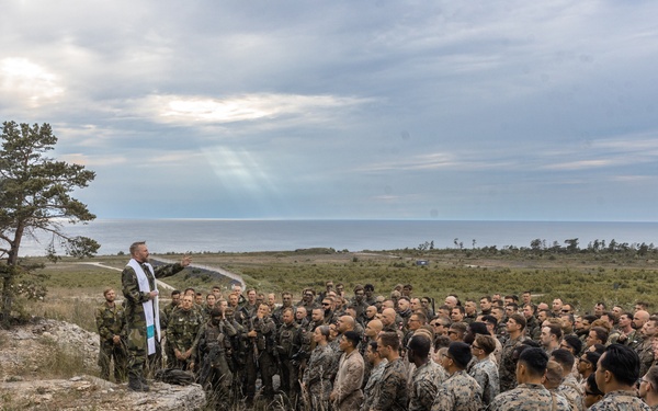 U.S. Marines Participate in Warriors Night