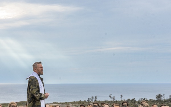 U.S. Marines Participate in Warriors Night