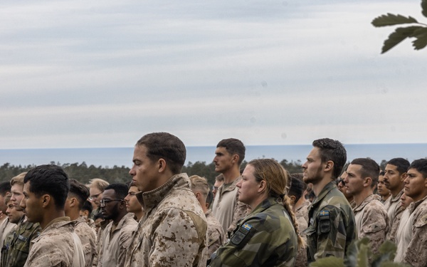 U.S. Marines Participate in Warriors Night