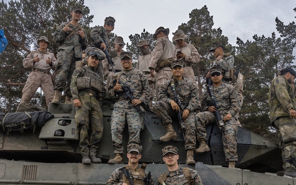 U.S. Marines Participate in Warriors Night
