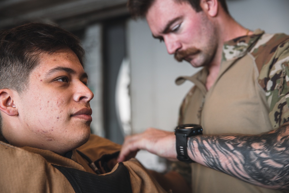 George Washington showcases EOD equipment